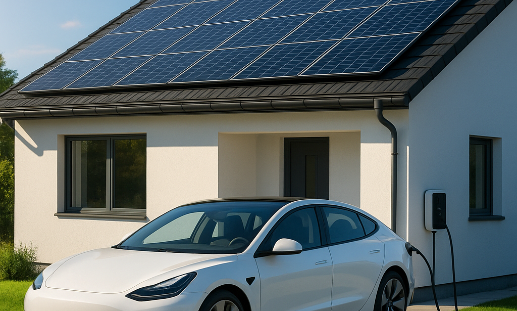 Aurinkoenergia ja sähköautoilu: Kotilatauksen ja hiilineutraalin arjen uudet mahdollisuudet