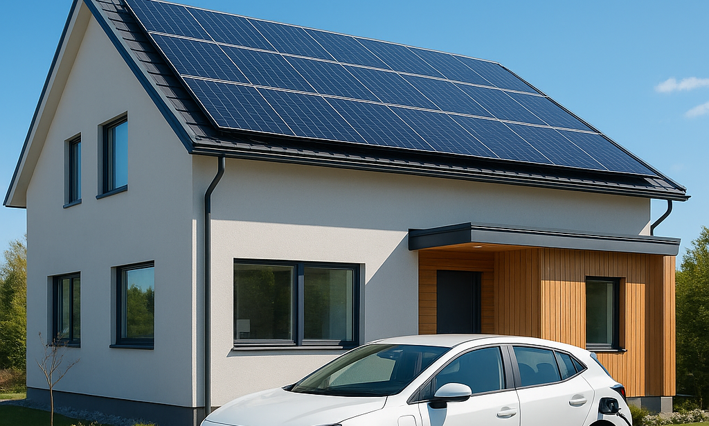 Aurinkoenergia ja sähköautot: Kohti hiilineutraalia arkea