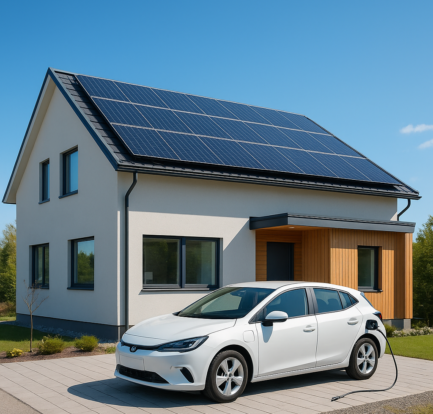 Aurinkoenergia ja sähköautot: Kohti hiilineutraalia arkea